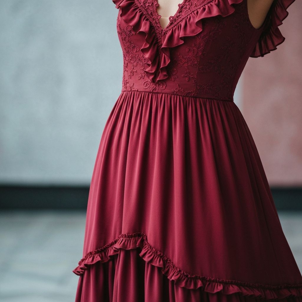 Silk Evening Dress alternate view